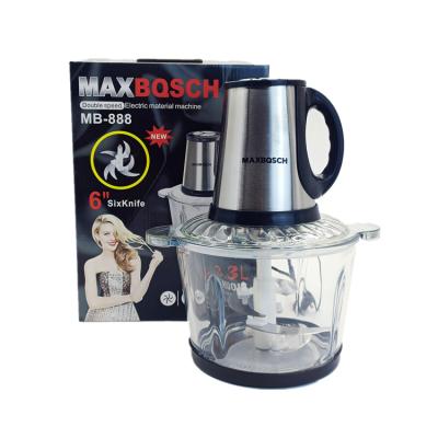 China High Efficiency MAXBQSCH 3.3L Household Multi Function 6 Five Knives Food Blender Material Machine Electric Food Chopper for sale