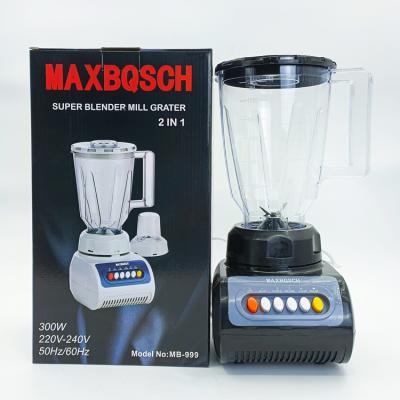 China MAXBQSCH TEFALL 2in1 1.5L Multifunctional Plastic Juicer 4 Speed ​​Kitchen Appliances Blender Blender for sale