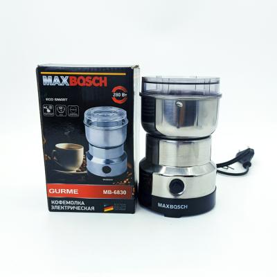 China Portable Easy Operation MAXBQSCH Mini Electric Stainless Steel Coffee Nuts Spice Beans Grinding Coffee Bean Grinder for sale