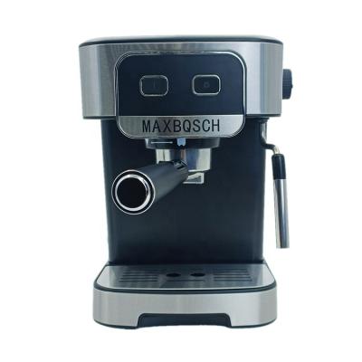 China Hotel MAXBQSCH 15 Bar Espresso Coffee Maker Machine 1.8l Water Tank Electric Automatic Professional Espresso Machine for sale