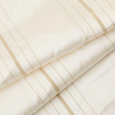 China OEM Customizable Simple Light Lines Tear-Resistant Foiled Printed Satin Fabric For Dress for sale