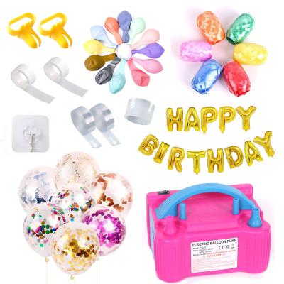 China Electric Balloon Party Happy Birthday YUBO Inflator Accessories Set Custom Eco-Friendly Disposable Decoration And Balloon for sale