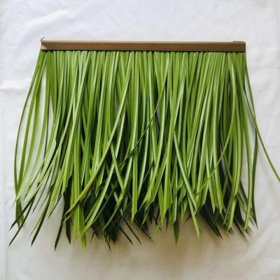 China Straw Thatch New Design Reed Anti-UV Recyclable Huts Flame Retardant Thatch Bamboo Plastic Anti-UV for sale