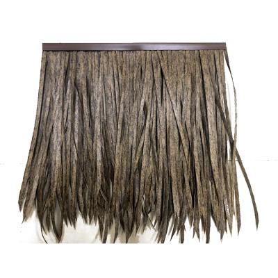 Китай Traditional African Leaves Resin Roofing Machinery For Chair Synthetic Rattan Weaving Material Palm Leaf Thatch продается