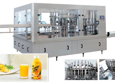 China Stainless Steel 380V 50Hz Monoblock Liquid Filling Machine for sale