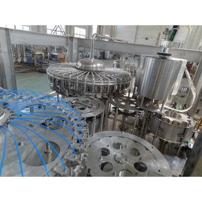 China 220v SUS304 50 Filling Heads Rotary Milk Bottle Filling Line for sale