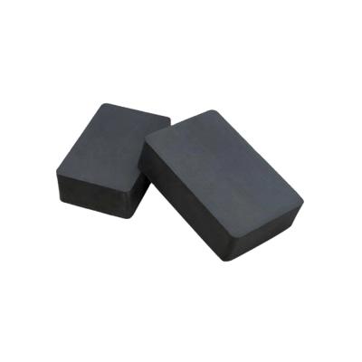 China Hot sale industrial magnet ferrite magnet block ferrit magnet y30bh magnetic square block for sale