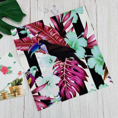 China Sustainable Custom Digital Printed Bamboo Spandex 95 5 Organic Bamboo Stretch Print Fabric For Baby Clothing for sale