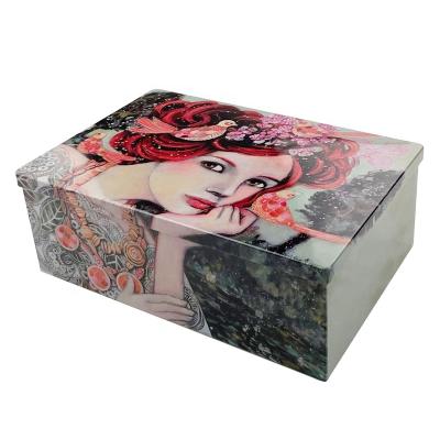 China Hair Wax/Pomade Metal Tins Box Containers Rectangular Empty Hinged Min Small Storage Tin Packaging Box for sale