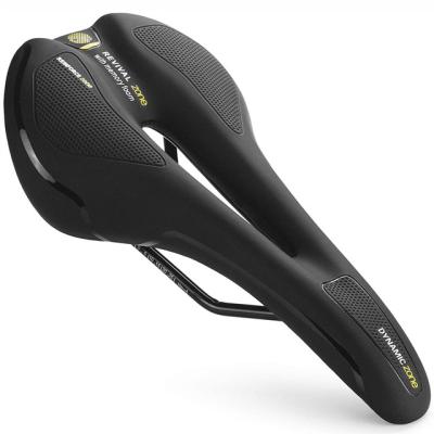 China Comfortable Motion Bicycle Saddle MTB Mountain Road Bike Seat Cavity Gel Cushion Exercise Bike Cycling Saddle for Men and Women for sale