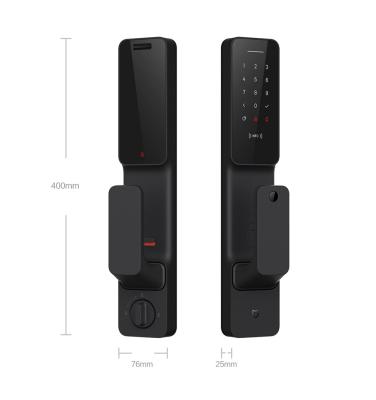 China NFC Mobile Door Xiaomi Mijia Smart Apartment Door Lock Push Pull Temporary Password Fingerprint Unlock for sale