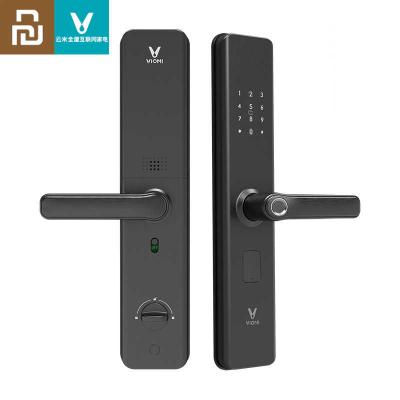 China Youpin Viomi Internet Door Apartment Lock ZigBee Link Version Fingerprint Biometric Smart Lock Password Keyless Door Lock for sale