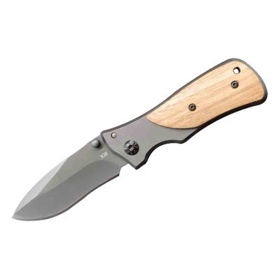 China Factory Non-variable professional outdoor customization knife handle survival popular portable wooden knife in 2022 mini for sale