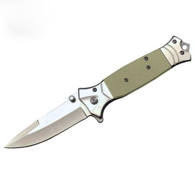 China Factory Hot Selling Chinese Export Non-variable Hunting Multifunctional Fiberglass Thumb Camping Knife for sale