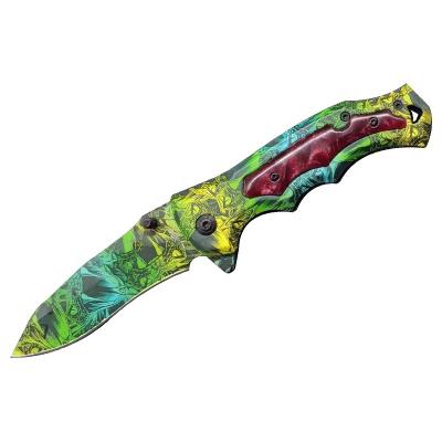 China Yiwu Market Non-variable Sharpest Tactical Self-defense Combat Pocket Wholesale Hunting Military Knife Best for sale