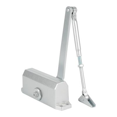 China Modern Aluminum Hydraulic Hotel Door Closer With 90 Degree Hold for sale