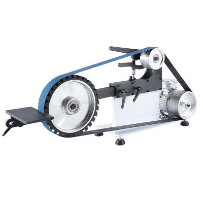 China Metal Equipment Grinding and Polishing Grinder Made Bench Technique Belt Sander Electric Power Polisher Sander for Grinding for sale