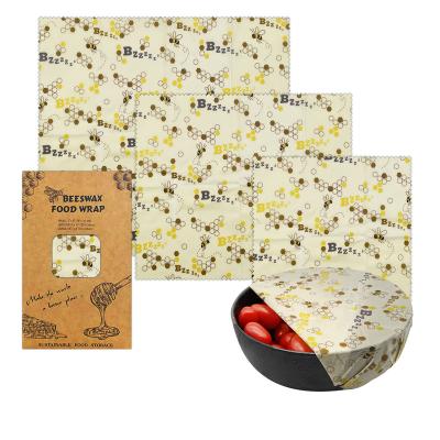 China Freshness Keeping Home To Inquiry Price Sustainable Beeswax Wrap Ready To Ship Washable Eco Friendly Vegan Beeswax Wrap for sale