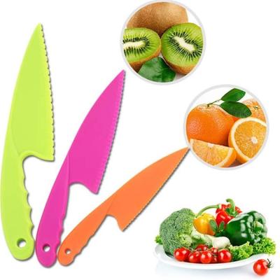 China Factory Eco Friendly Hot Sales 3 Piece Safety Child Knives for sale