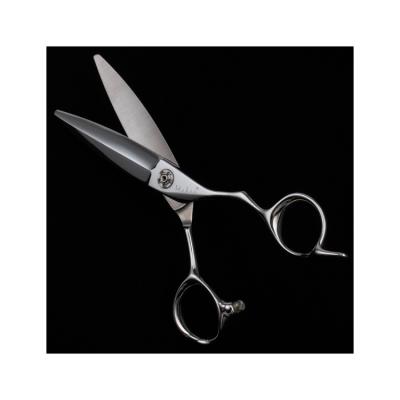 China Curved Scissors OEM Custom Hair Cutting Balancing Scissors Sliding Barber Hairdressing Scissors Professional Barber Scissors for sale