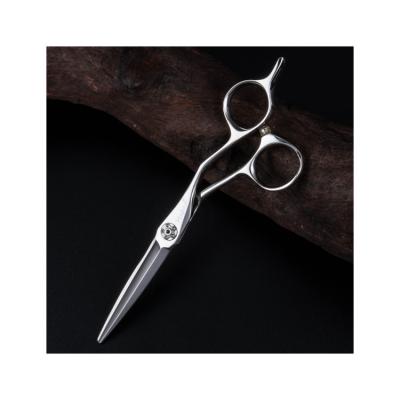 China Straight Handed Scissors Stainless Steel 6 Inch Hairdressing Clipper Knife Set Teeth Professional Straight Flat Thin Scissors for sale