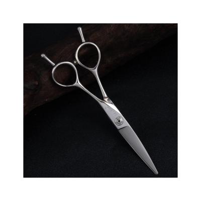 China Professional Curved Scissors Curved Upward Cutting Barber Beauty Instruments Tools 6.0 Inch Barber Hair Cutting Scissors Good Quality for sale