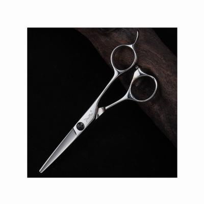 China Professional Cutting Barber Scissors High Quality 440C Straight Handed Scissors Hair Cutting Customized Logo Style Beauty Stainless Steel Hair Scissor Set for sale