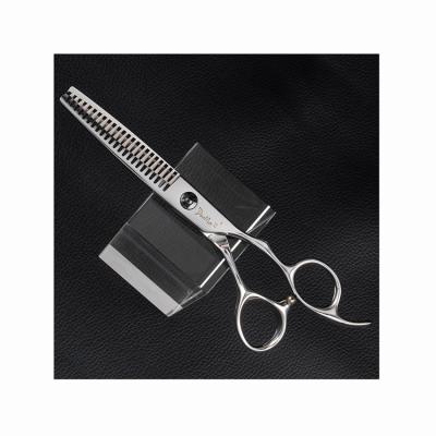 China Regular Scissors 6Inch Stainless Steel Scissors V-Shape 23 Teeth Thinning Scissors Cutting And Thinning Salon Scissors for sale