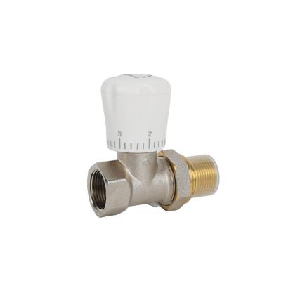 China The General Manufacturer Price High Temperature Radiator Valve 1/2