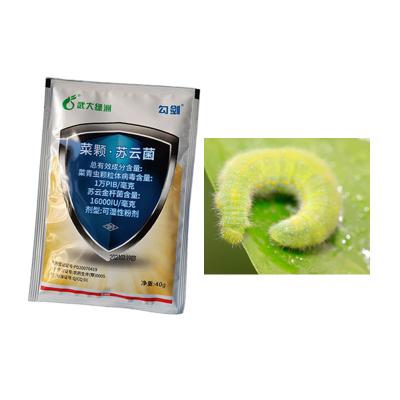 China Biological Powder Insecticide To Eliminate Diamondback Moth Cabbage Worm for sale