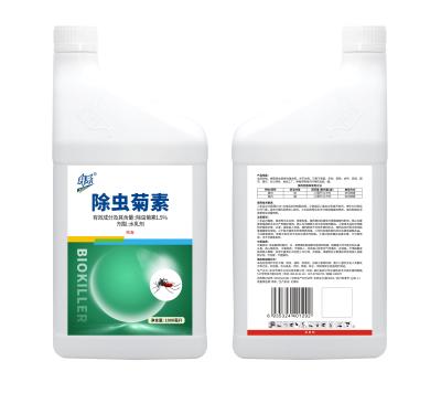 China Safest Pollution-Free Natural Insecticide for Mosquitoes Flies Fleas Ants Bedbugs 1.5% Pyrethrin Two Years Shelf Life Te koop