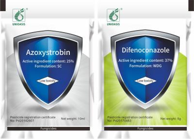 Cina 37% Difenoconazole WDG + fungicida dello Sc Nativo di 25% Azoxystrobin per risaia in vendita