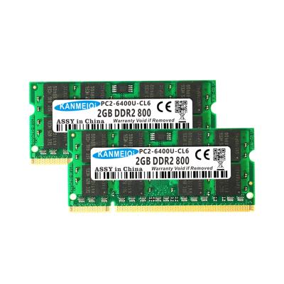 China LAPTOP Kanmeiqi Low Density 2GB DDR2 800MHz PC2-6400 200pin SODIMM for sale