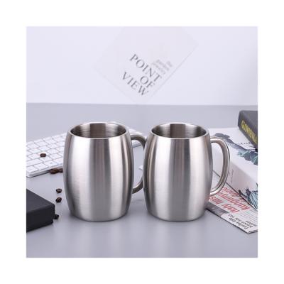 China Japan style double wall 304 stainless steel beer glass cocktail glass high quality cheap insulated pure copper mug for sale