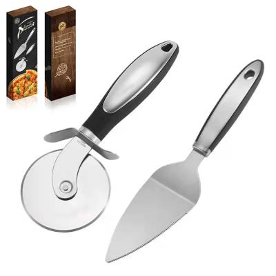 China Sustainable Cheap Price Food Grade Stainless Steel Pizza Cutter Wheel Rolling Knife for sale