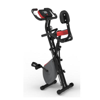 China Home Use Body Building Home Gym Equipment Fitness Machine Indoor Exercise Folding Magnetic Static Bicycle Sports Spin Bike for sale