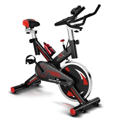 China Home Use Exercise Bike Stationary Bike For Home Gym Home Gym Workout Rotation Indoor Recycling Bike Cardio With Table Stand for sale