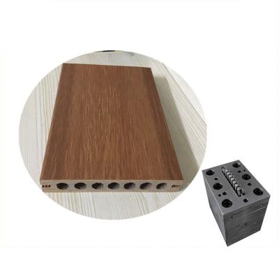 China Hot Selling Steel Coextrusion Hollow Wood Flooring Plastic Mold / Flooring Extrusion Molding for sale