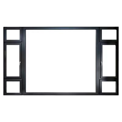 China Screen Foshan Aluminum Window Magnetic Opening Window Sound Insulation Aluminum Window for sale