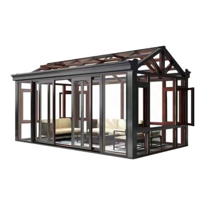 China Modern Foshan 120 Series Polygon Glass Room Sun Garden Aluminum Alloy for sale