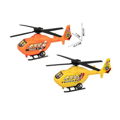 China Model Simulation Helicopter Model Aircraft Friction Car Friction Inertia Car Inertia Aircraft Car Toy Children's Friction Toy Inertia for sale