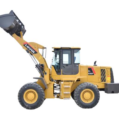 China Hotels China Lovol Power 3000KG Rated Wheel Loading Loader With 1.8m3 Cubic Bucket FL936F for sale