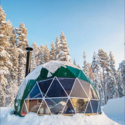 China Hotel Room UV-Resistant/Fireproof/Waterproof Homestay Use Large Outdoor Activities Bubble Glamping Camping Dome Tent For Resort for sale