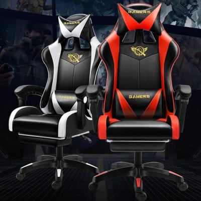 China (Size) Silla Gamer Hotel Office E-sports Competition Chair Leather Adjustable Game Racing Gaming Chair Custom Computer for sale