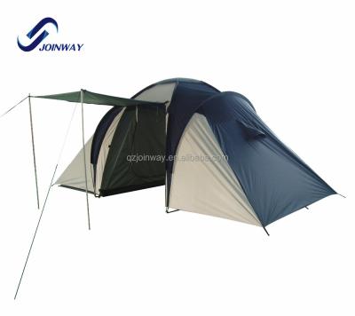 China Professional Privacy Anti Water Waterproof Family Camping Tent 4 Person JWF-046 for sale