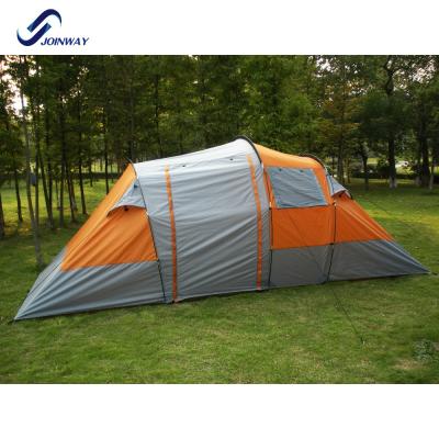 China OEM JWJ-023 anti water / outdoor camping luxury family windproof yurt tunnel glamping fireproof tent for sale