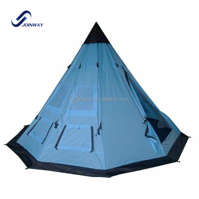 China JWF-081 Outdoor Water Proof Outdoor Camping Indian Teepee Pyramid Teepee Tent Adults for sale