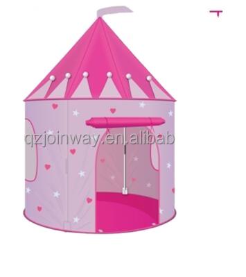 China Easy Install JWS-015A Indoor Kids Indoor Play Tent Pink Princess Castle Kids Tent for sale