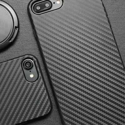 China Universal Factory Carbon Fiber TPU Dust Proof Protective Soft Cell Phone Case For iphone X 8 6 6s 5 7 7s 7 plus for sale