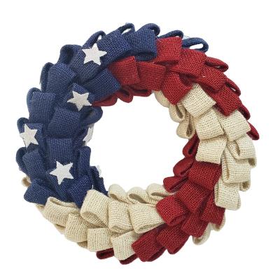 China 4th of July Artificial 4th of July Decoration Americana Garland for sale